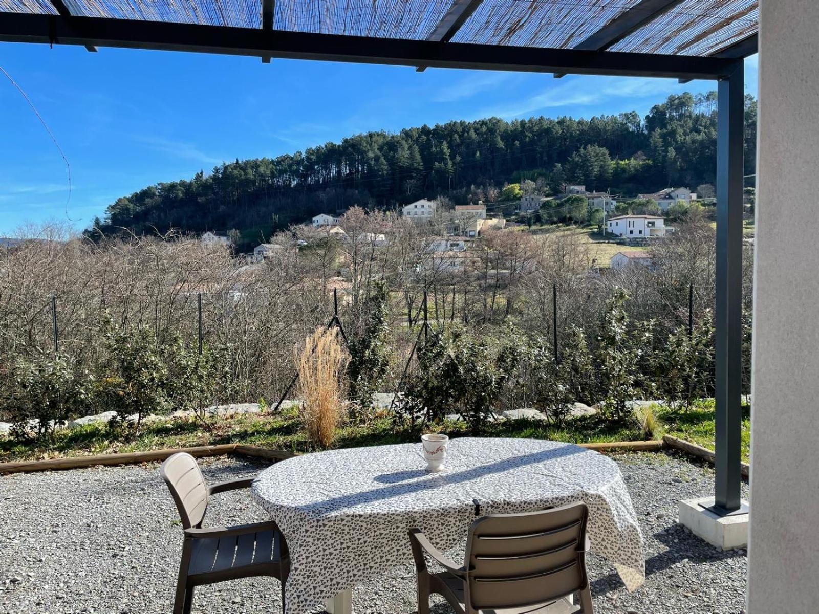 Les Coteaux De La Grange Apartment Mercuer Bagian luar foto